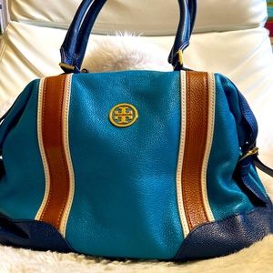 Tori Burch Bowler Bag with Gold Hardware